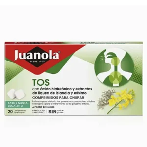 JUANOLA Tos Menta Eucalipto 20 comp