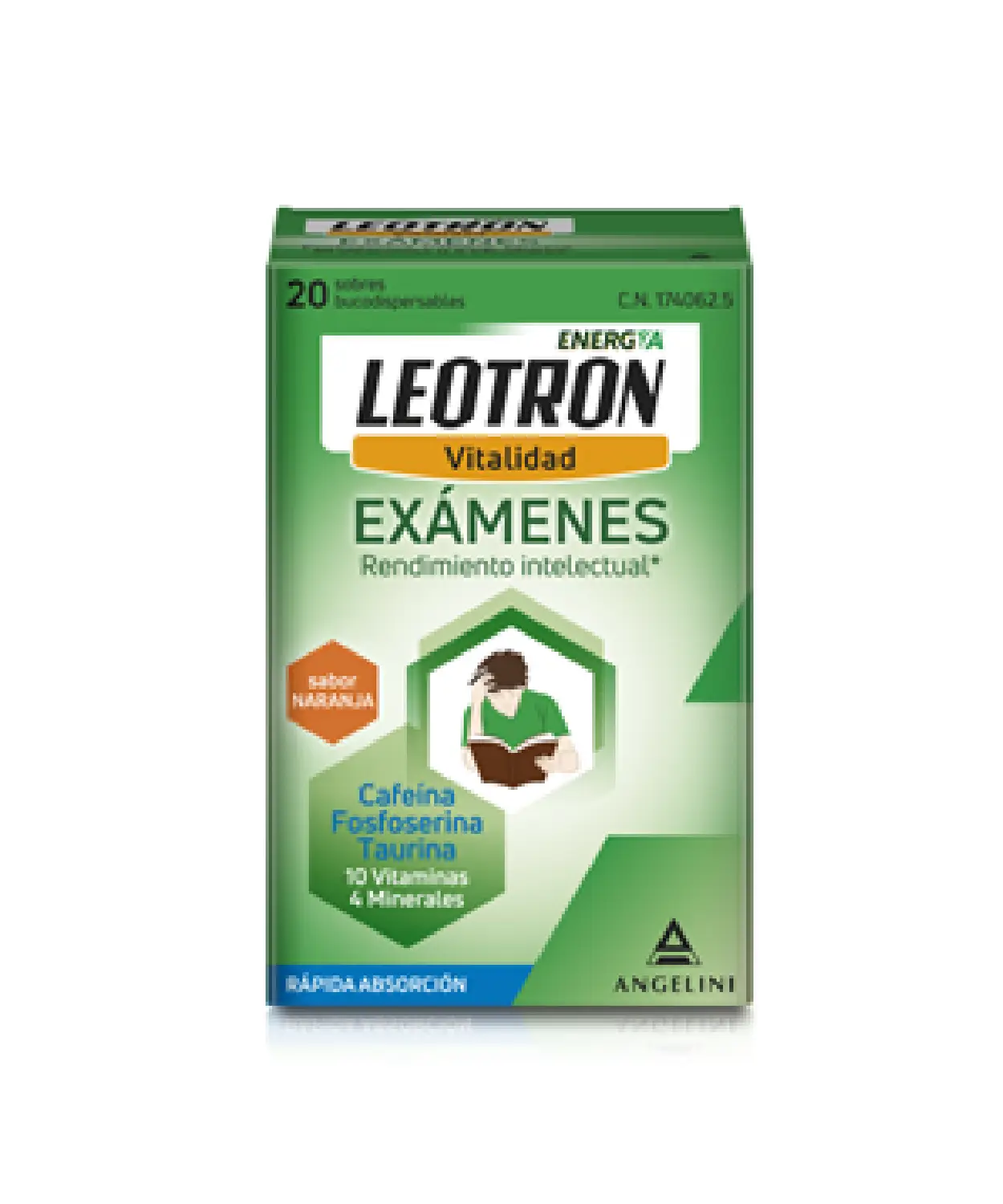 LEOTRON Examenes 20 sobres bucodisp