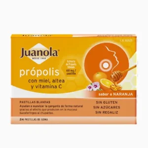 JUANOLA Própolis sabor Naranja 24 past