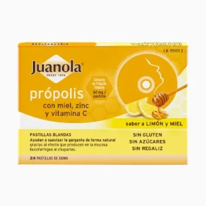 JUANOLA Própolis sabor Limón 24 past