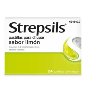 Strepsils pastillas para chupar sabor limón