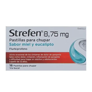Strefen 8,75 mg pastillas Miel y Eucalipto