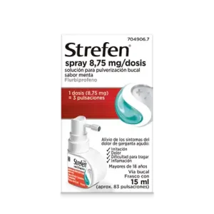 Strefen Spray 8,75 mg solución bucal sabor menta